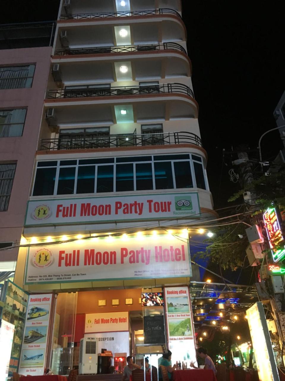 Full Moon Party Hotel Hostel Хайфон Экстерьер фото