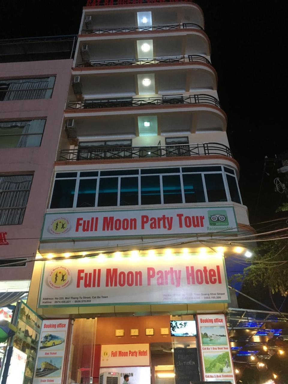 Full Moon Party Hotel Hostel Хайфон Экстерьер фото